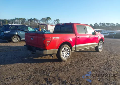 2025 Ford F-150 King Ranch from USA, damaged, VIN 1FTFW6L84SFA23181